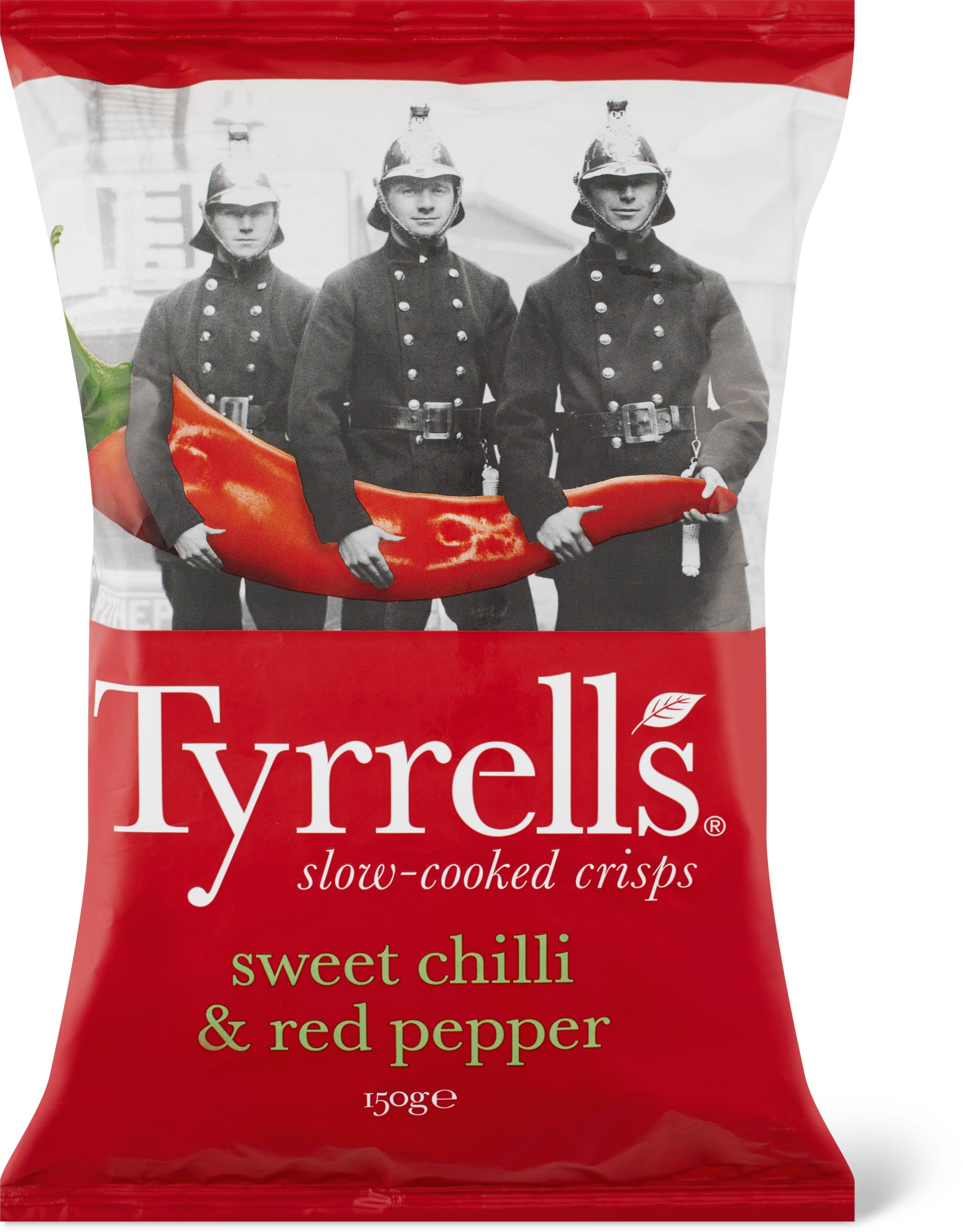 Chilli and red pepper crisps